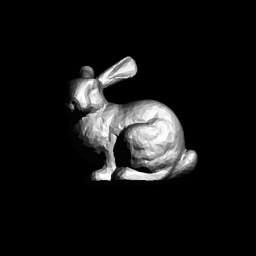 Final rendering of bunny model